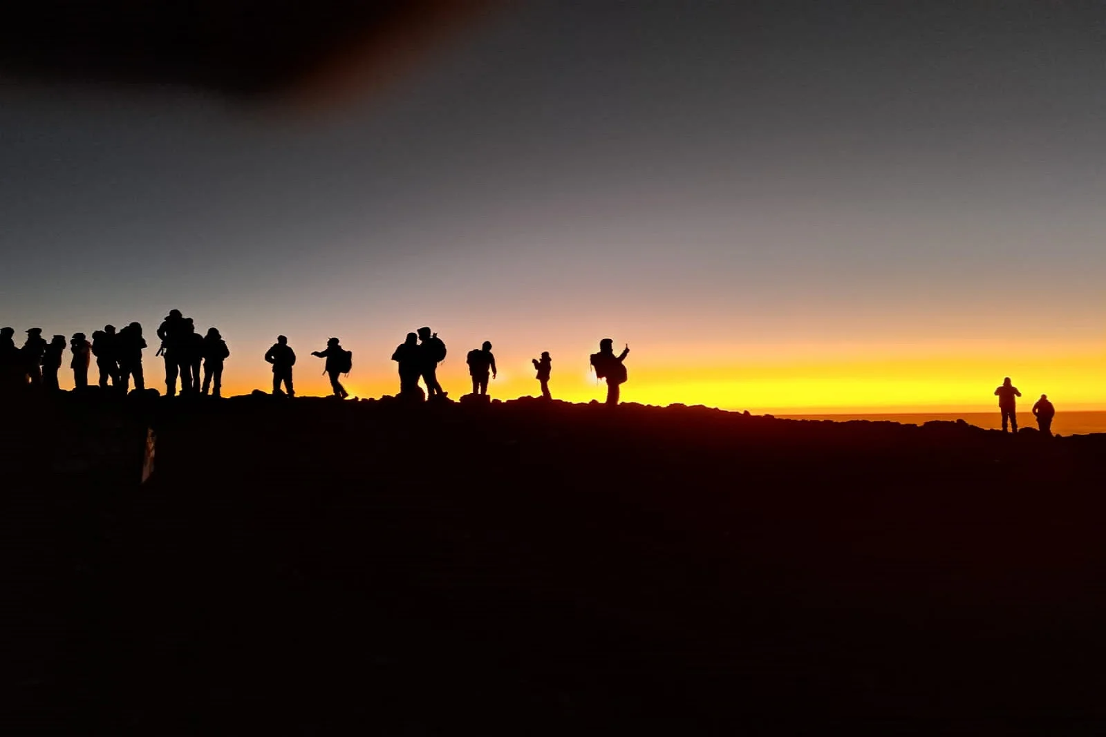Kilimanjaro group departure